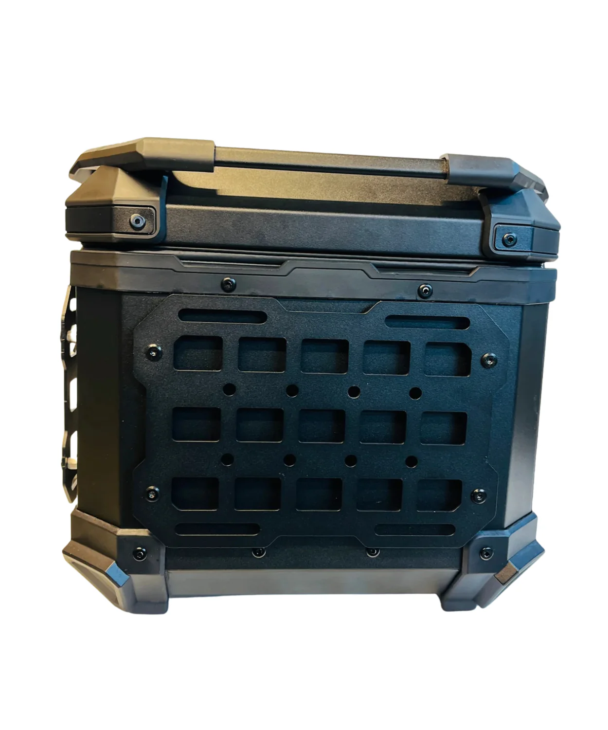 Kolga Bros Adventure Pro Moto Trunk Aluminium Alloy 45L Top Box - Black - KBMT-11 - Image 5