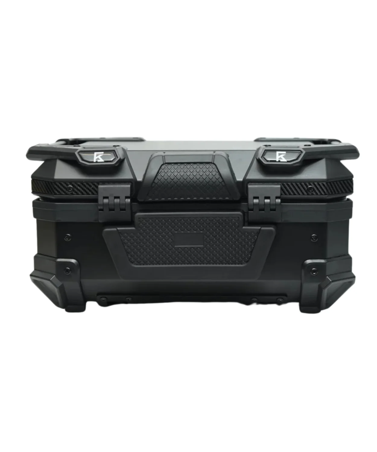 Kolga Bros Aluminium Alloy Carbon Moto Trunk 28L Top Box - Black Yellow - KBMT-05-28 - Image 3