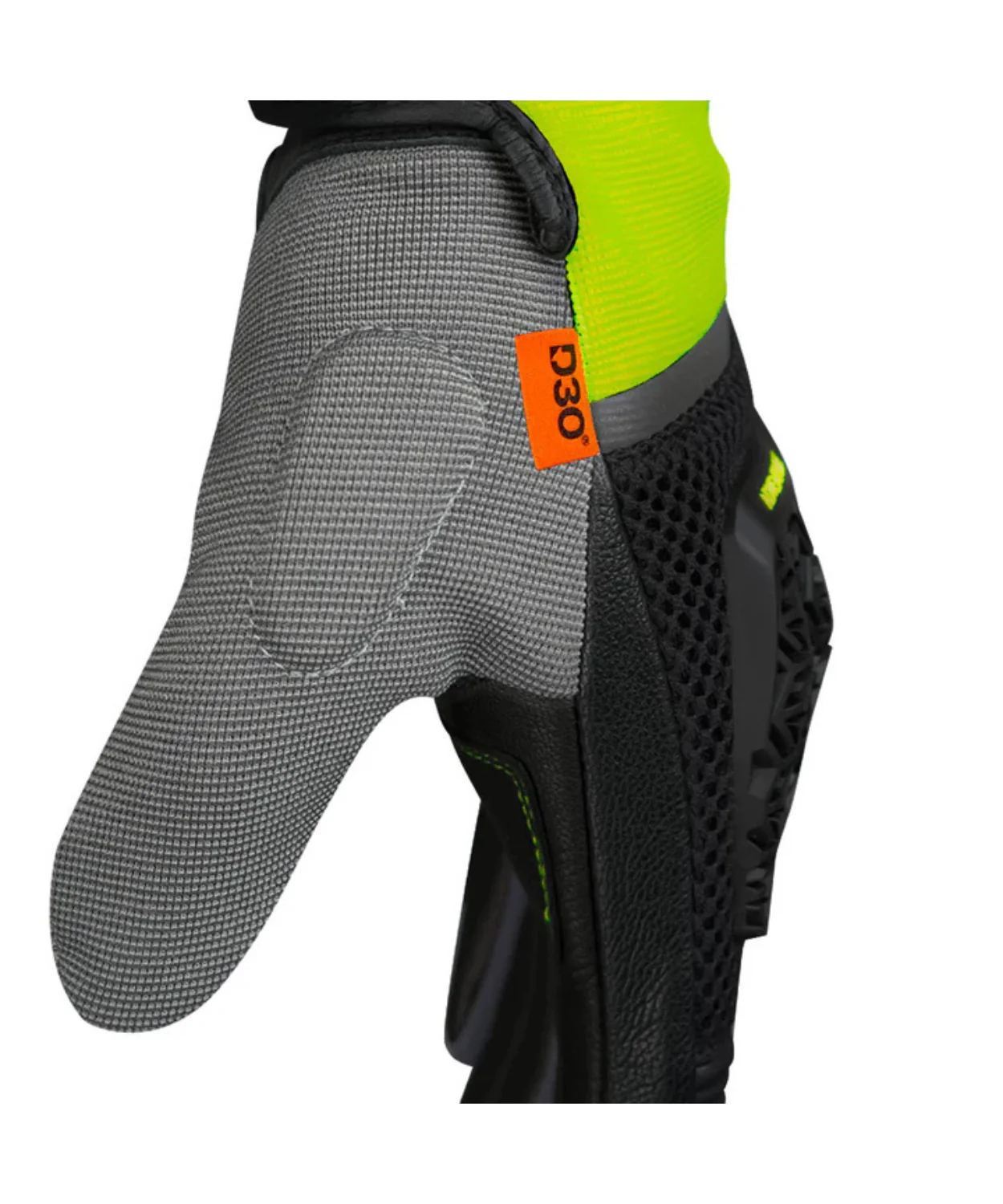 Korda D30 Adventure Riding Gloves - Black Grey - Image 5