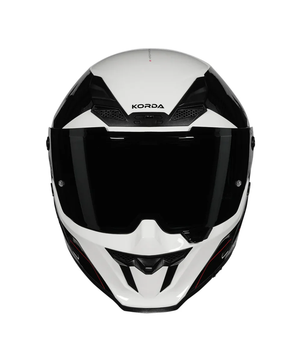 Korda Icon NYX Helmet - Gloss Black White - Image 3