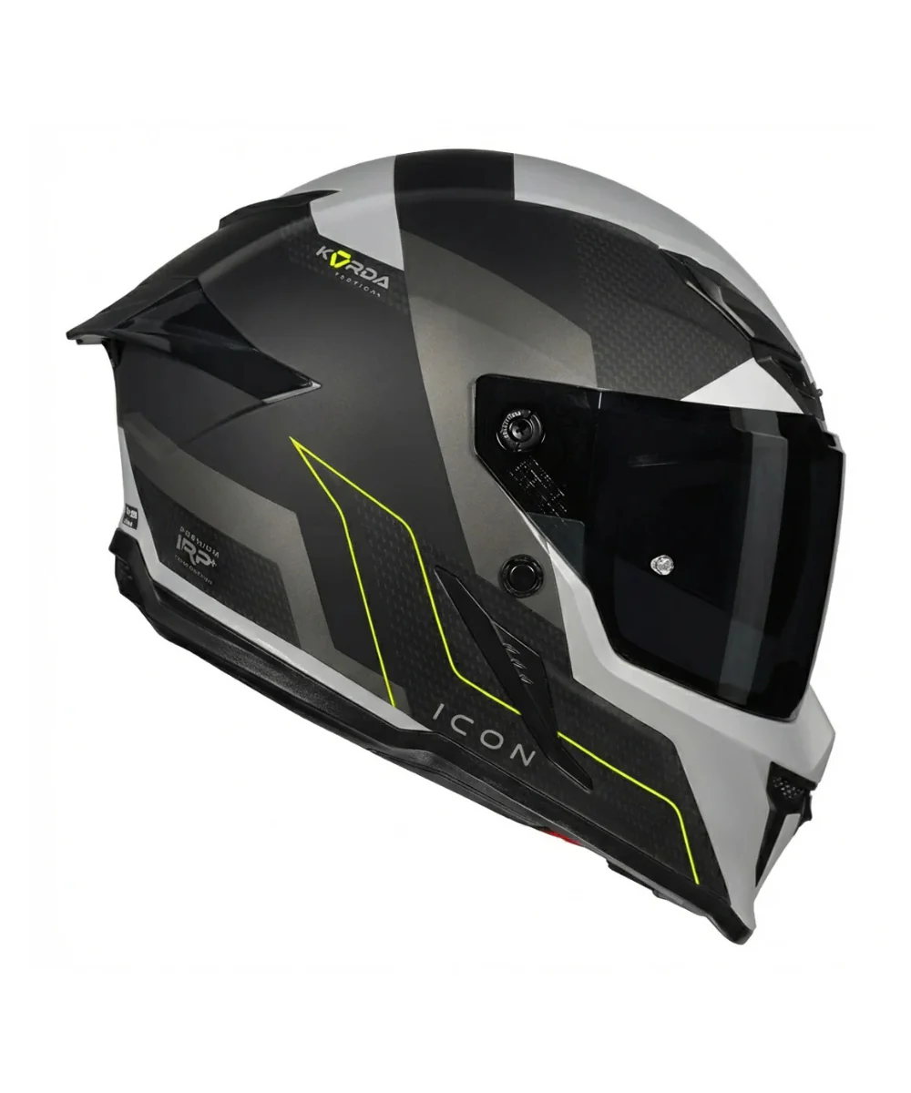 Korda Icon NYX Helmet - Matt Grey Black - Image 3