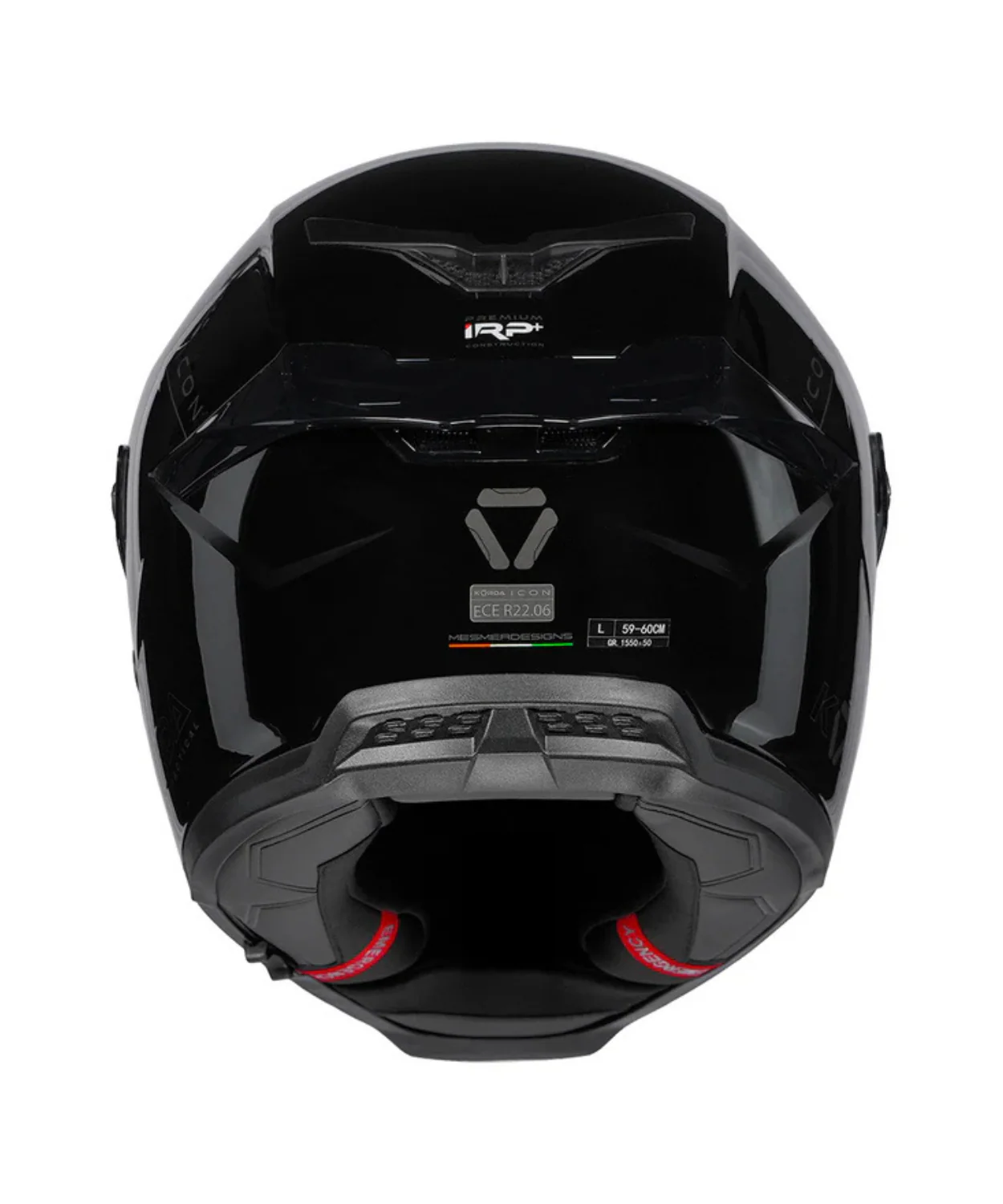 Korda Icon Solid Helmet - Gloss Black - Image 5