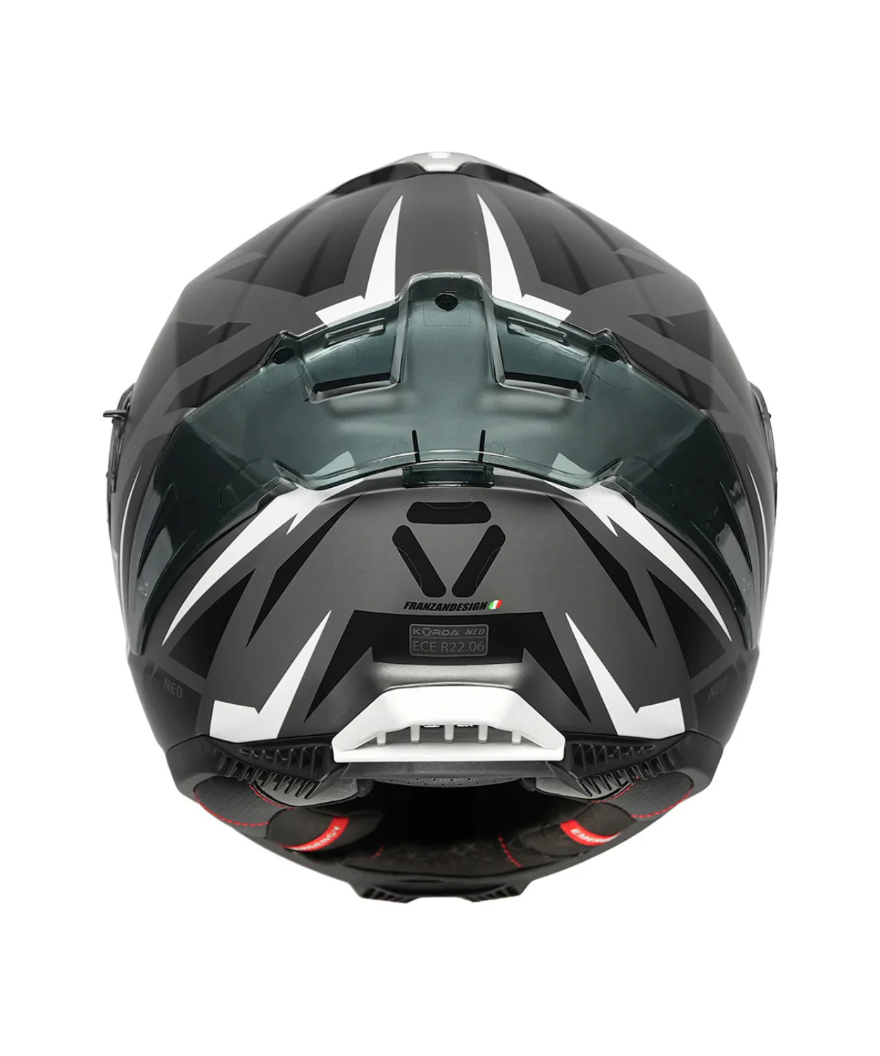 Korda Neo Atos Helmet - Matt Black Grey - Image 4