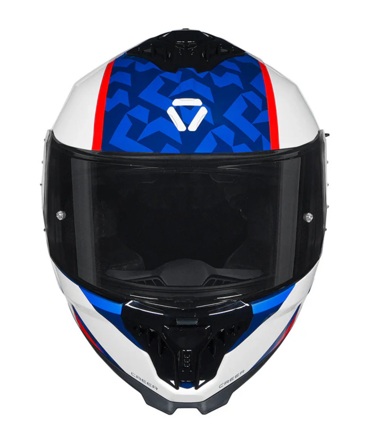 Korda Neo Creer Helmet - Gloss Blue White - Image 3