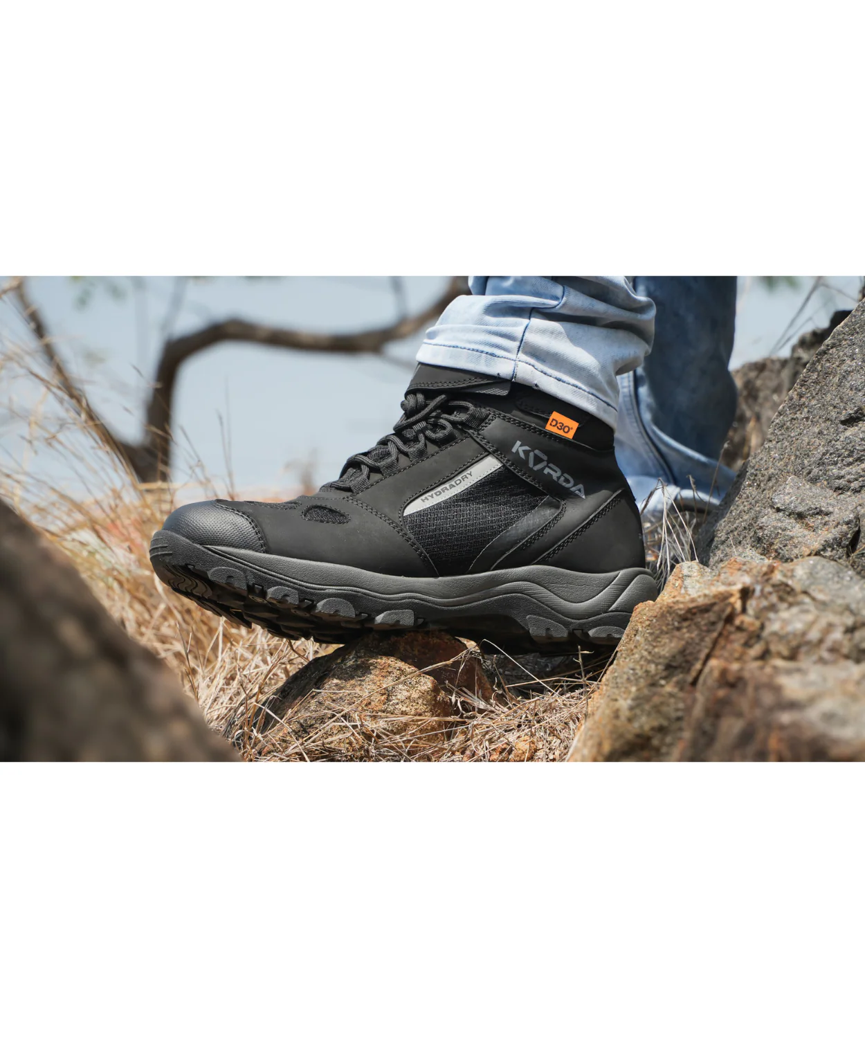 Korda Pathfinder Water Proof Riding Boot with D3O - Black - Image 11