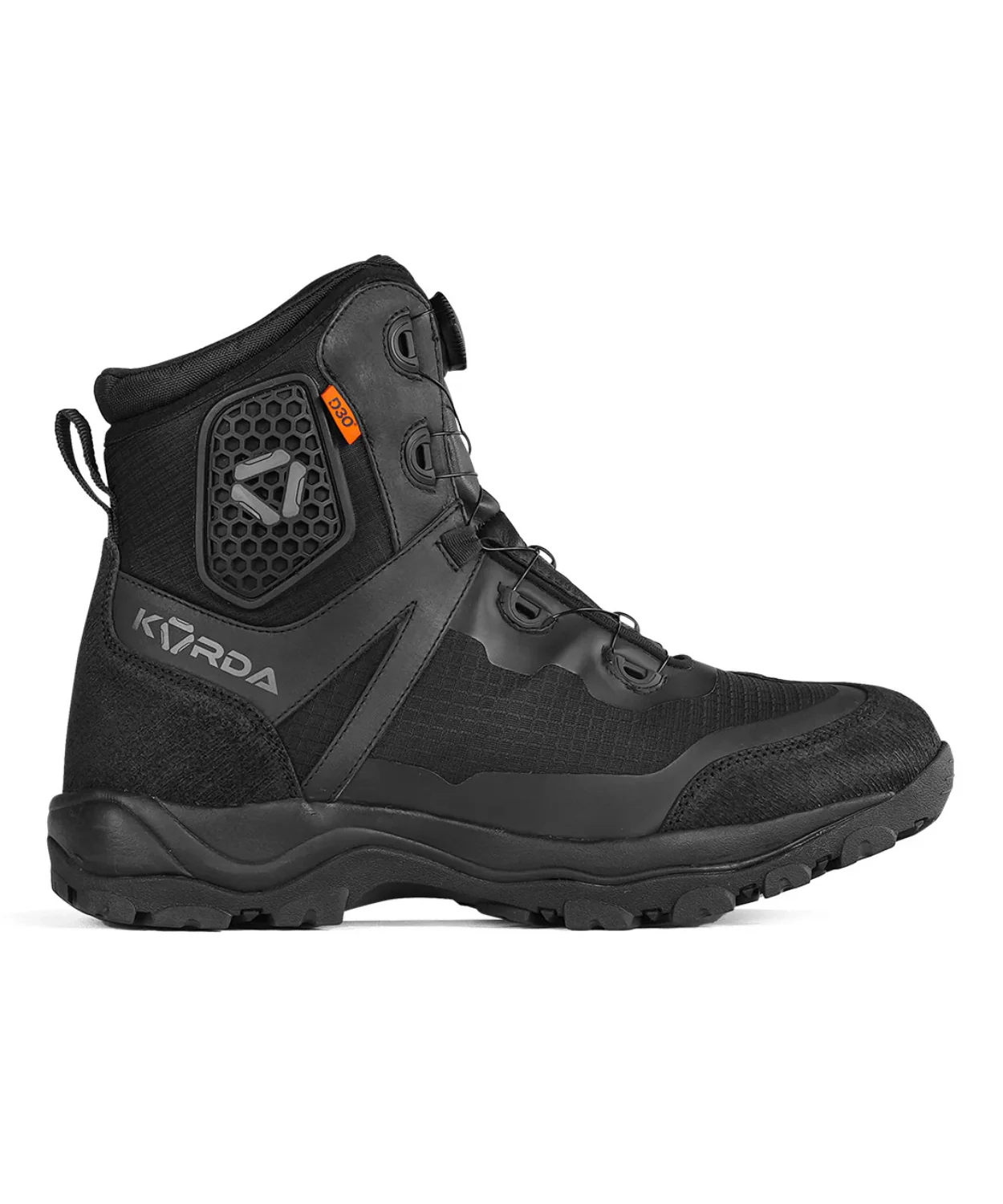 Korda Recon Moto Combat Riding Boot with D3O - Black - Image 5