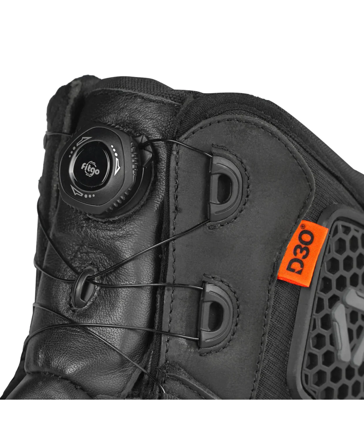 Korda Recon Moto Combat Riding Boot with D3O - Black - Image 9