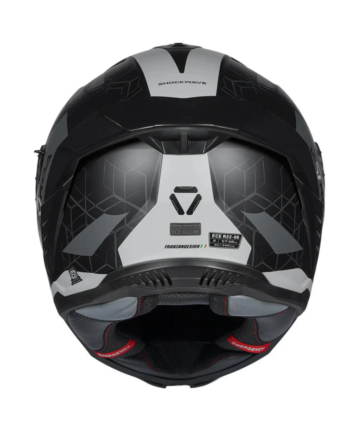 Korda Shockwave Evoque Helmet - Matt Black Grey - Image 4