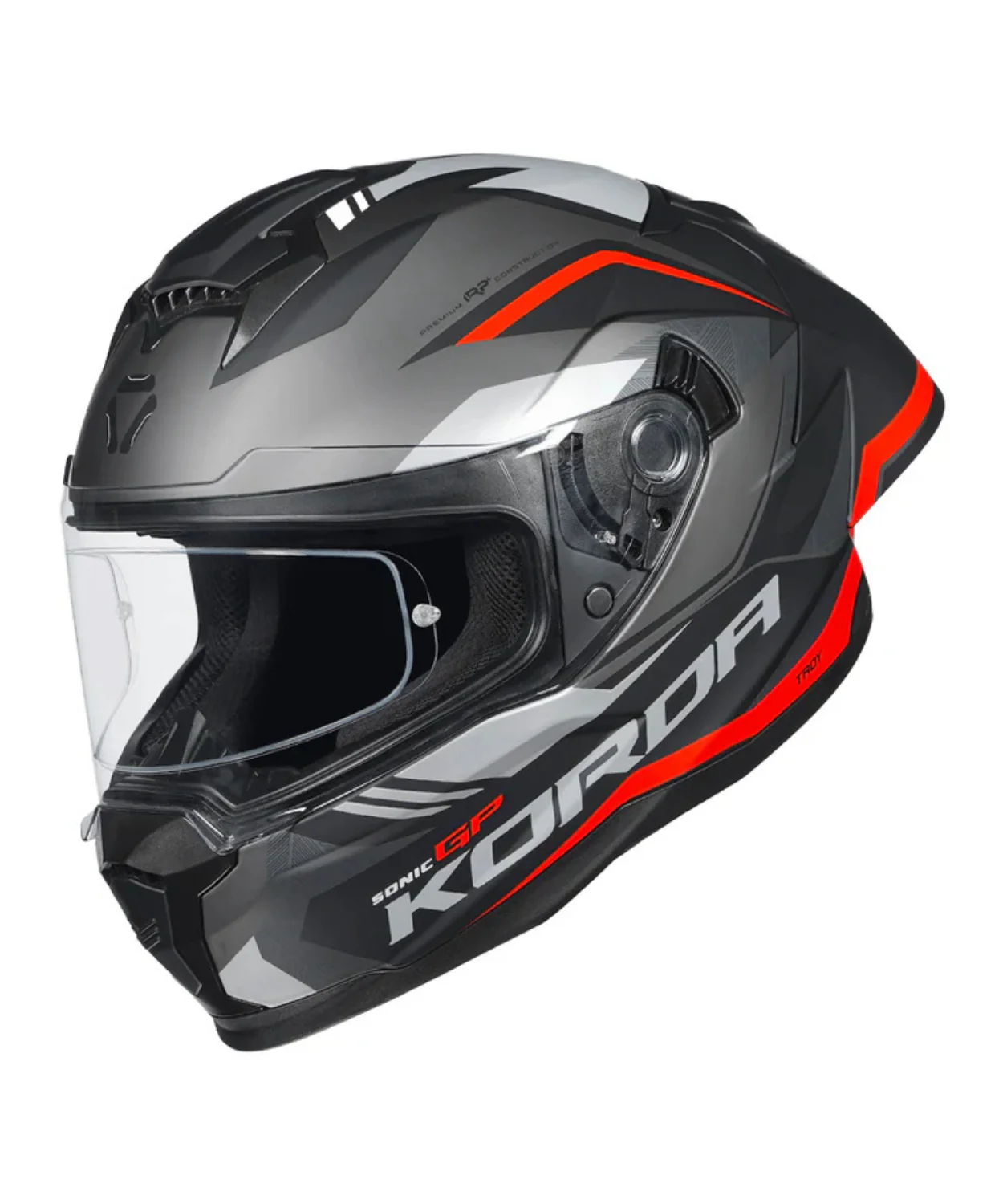 Korda Sonic GP Troy Helmet - Matt Red - Image 4