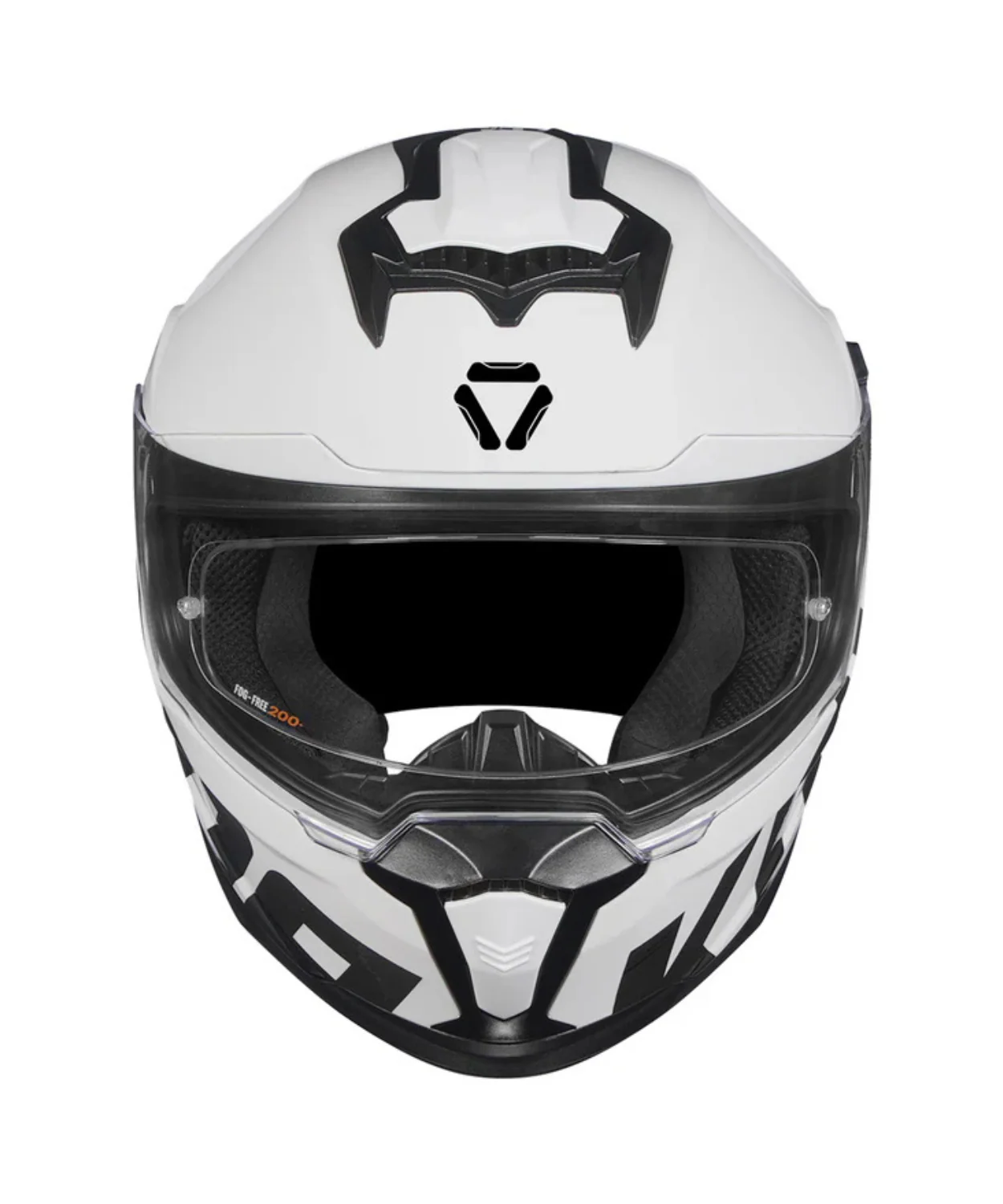 Korda Sonic GP Zhark Helmet - Gloss White Black - Image 5