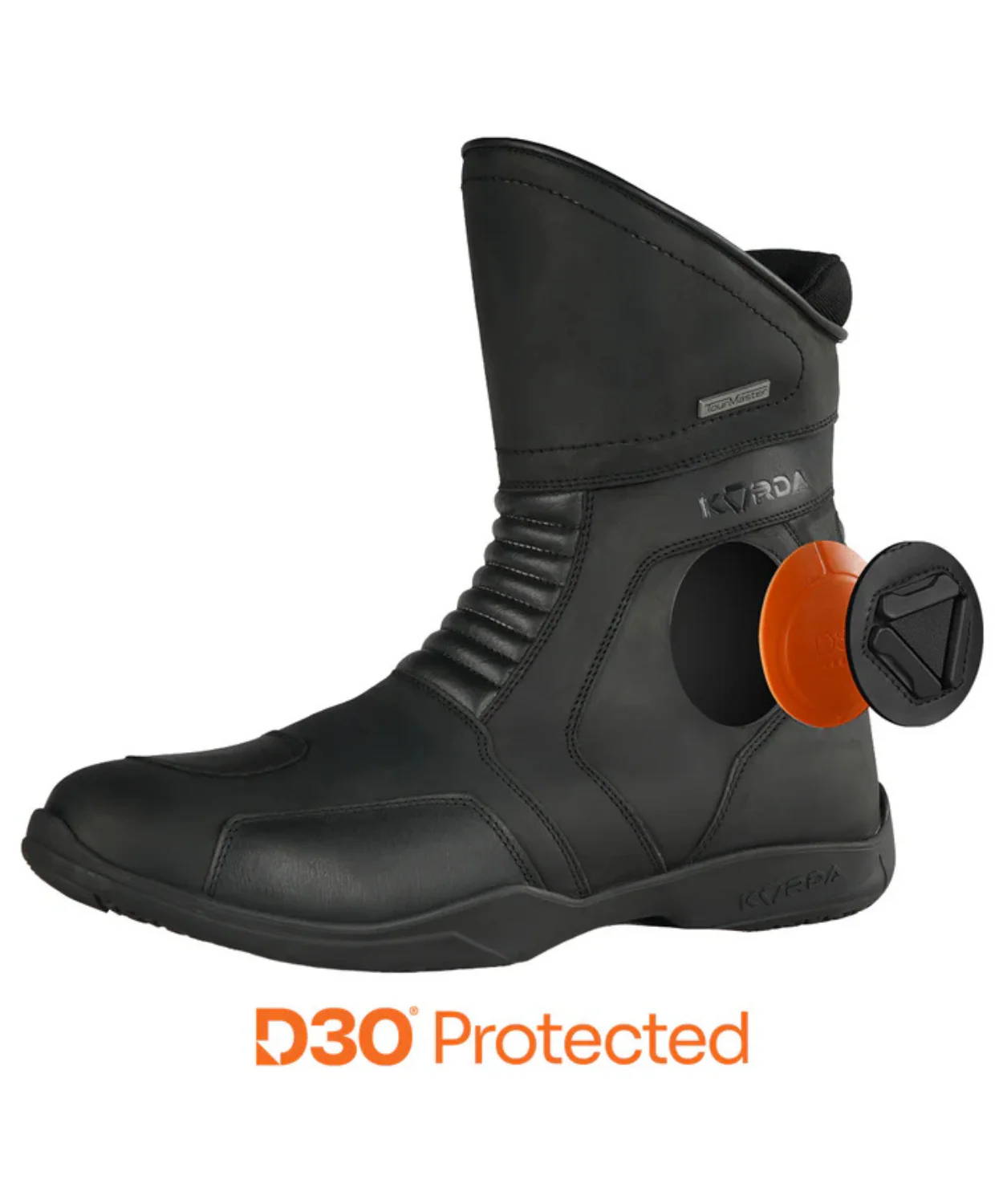 Korda TourMaster Low Riding Boots 2.0 with D30 - Black - Image 7