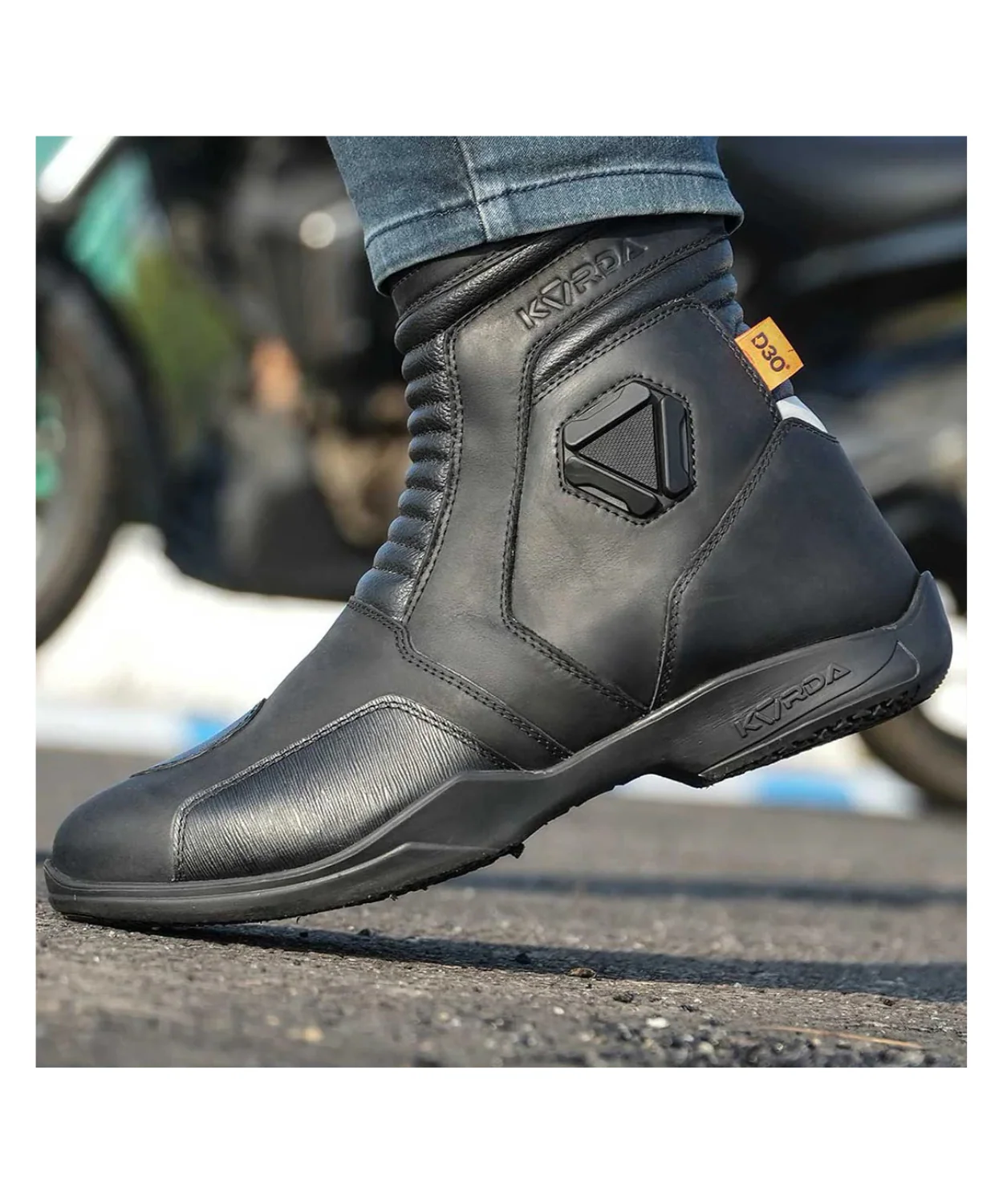 Korda TourMaster High Riding Boots With D3O - Black - Image 6