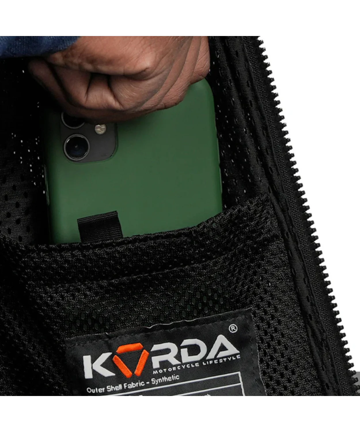 Korda Urban Riding Jacket - Black - Image 7