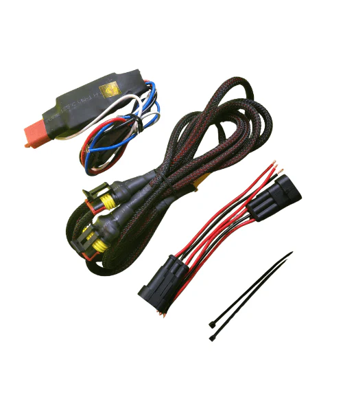 Kroozer Dual Color Flasher Wire Harness with 6 modes