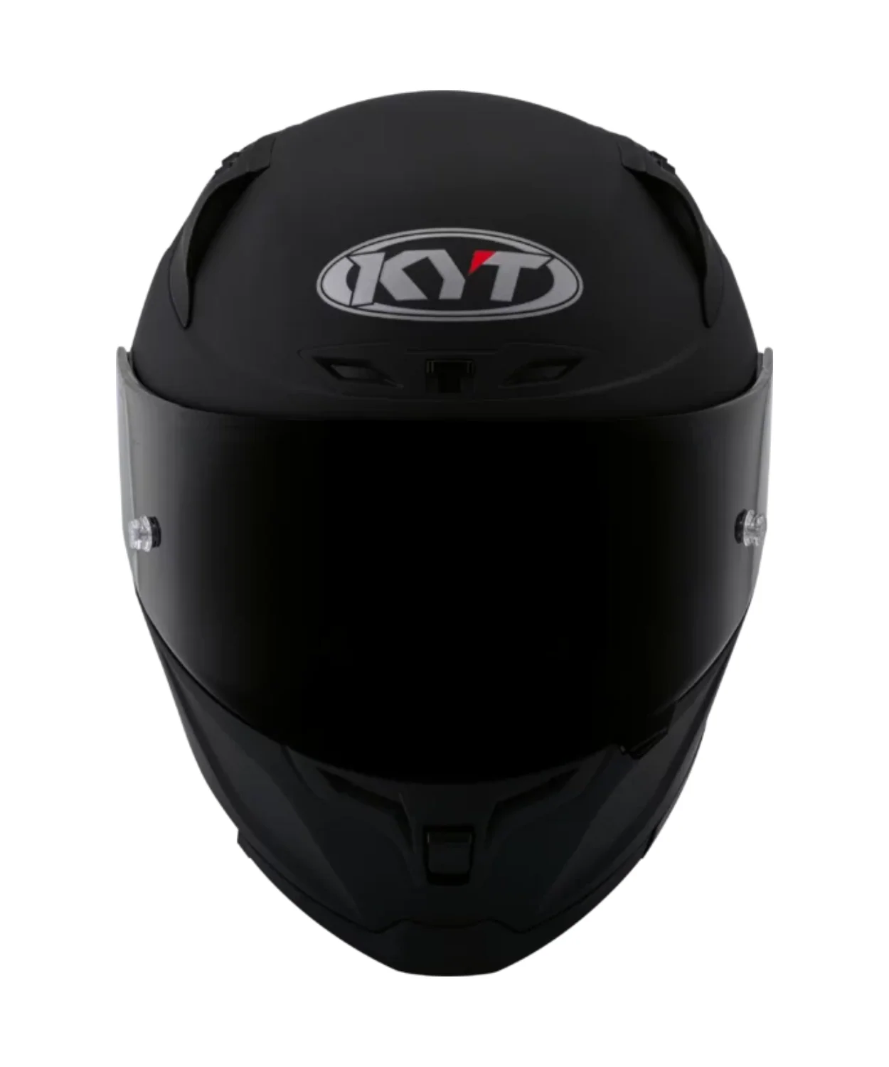 KYT Striker 2V Plain Full Face Helmet - Matt Black - Image 2