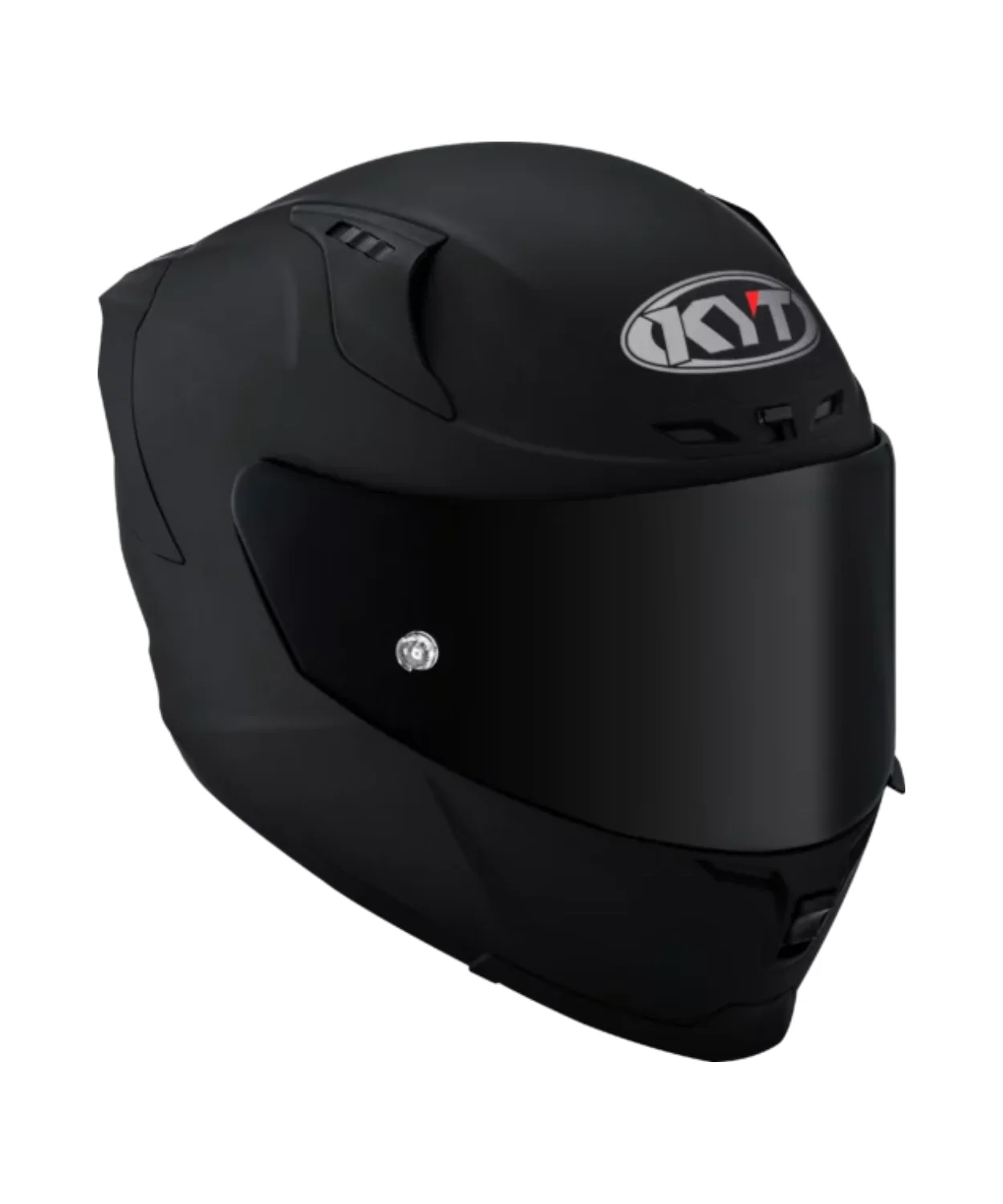 KYT Striker 2V Plain Full Face Helmet - Matt Black - Image 6