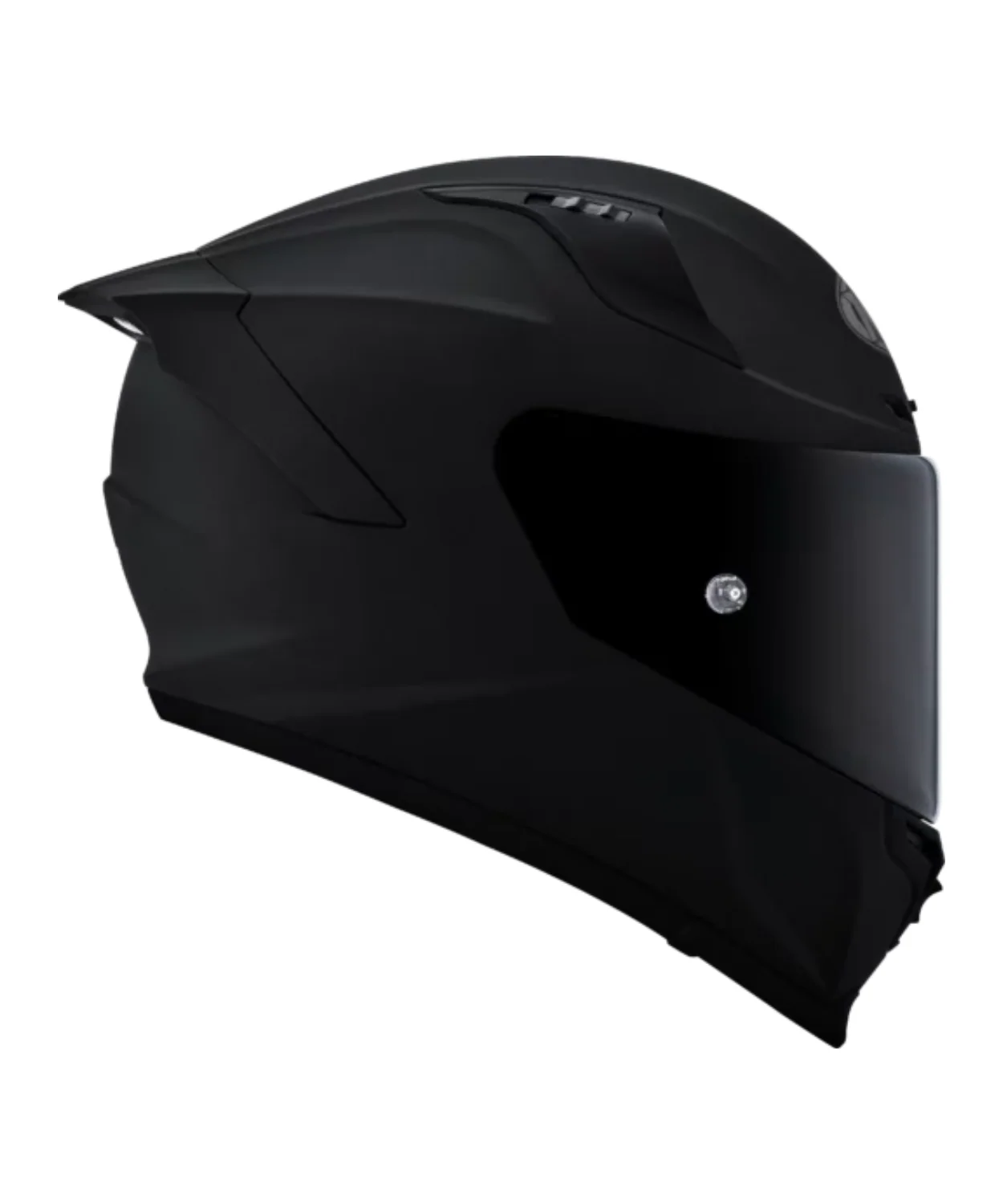 KYT Striker 2V Plain Full Face Helmet - Matt Black - Image 7