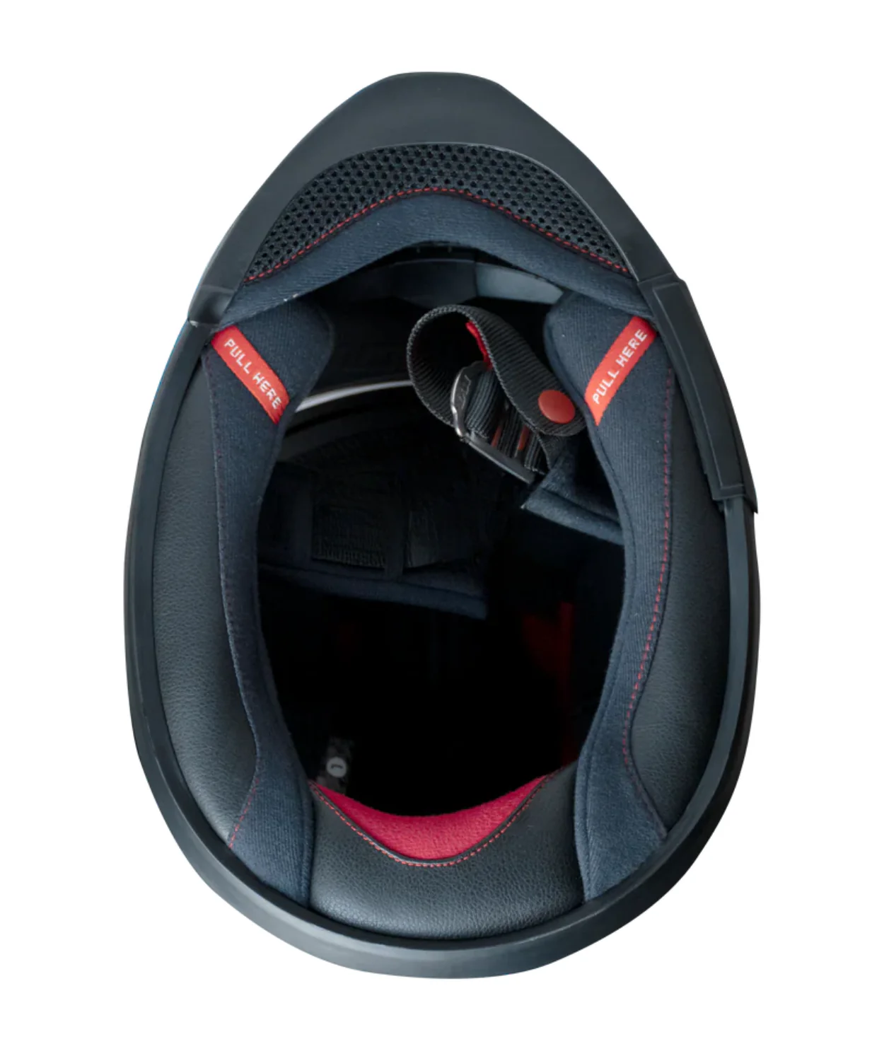 KYT Striker 2V Plain Helmet - Gloss Black - Image 7