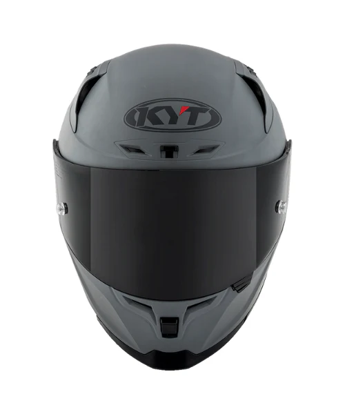 KYT Striker Plain GRL Helmet - Matt Grey - Image 3