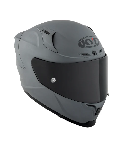 KYT Striker Plain GRL Helmet - Matt Grey - Image 4