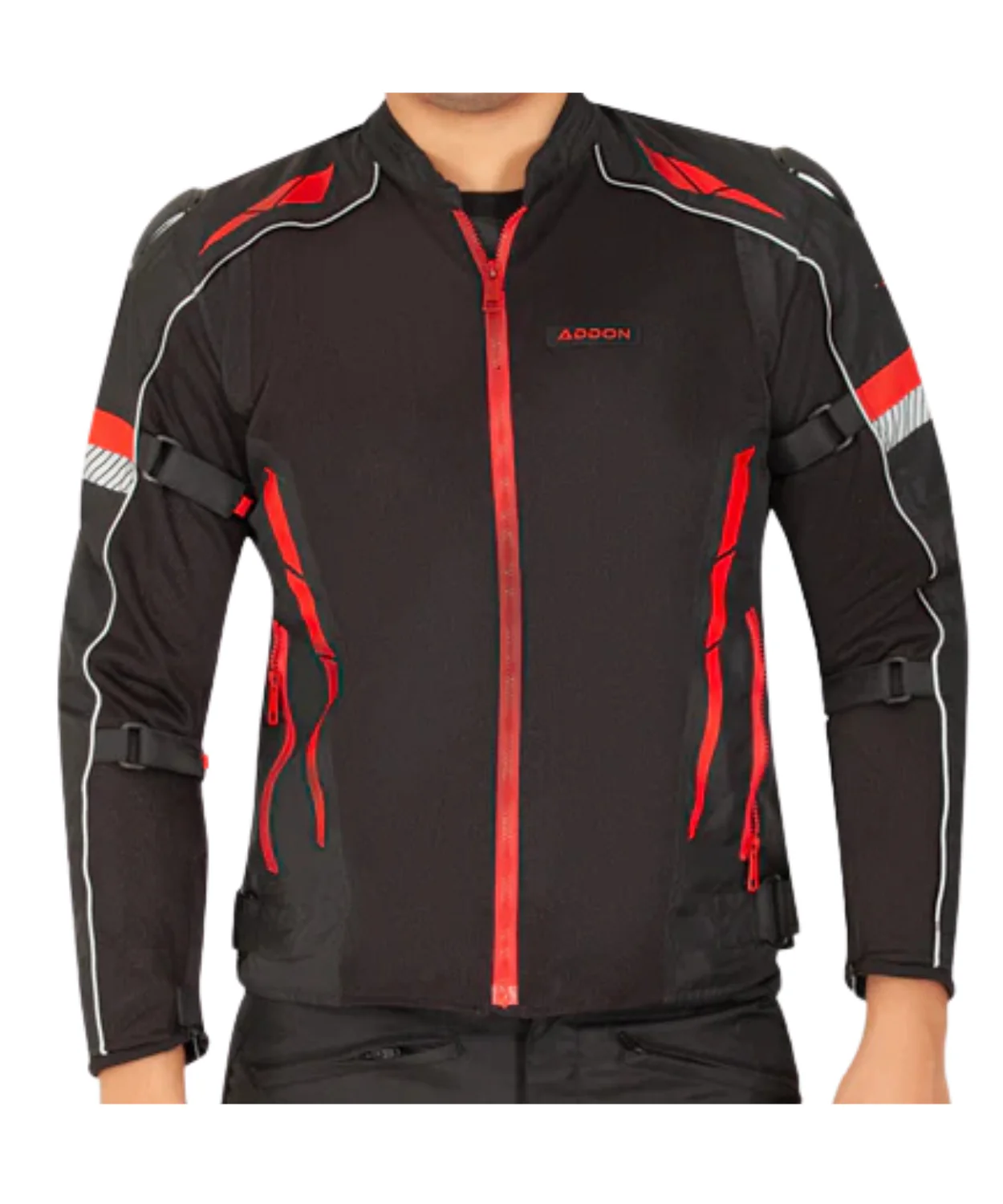 Lone Ranger Addon Pro Riding Jacket - Black Red