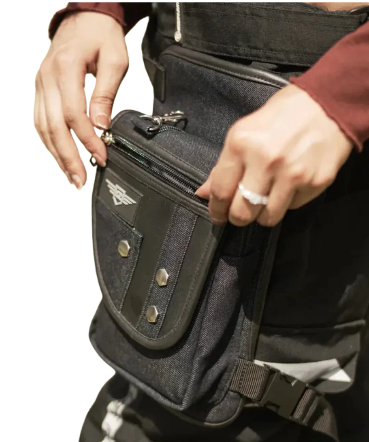 Lone Ranger Mate Thight Bag - Black - Image 2