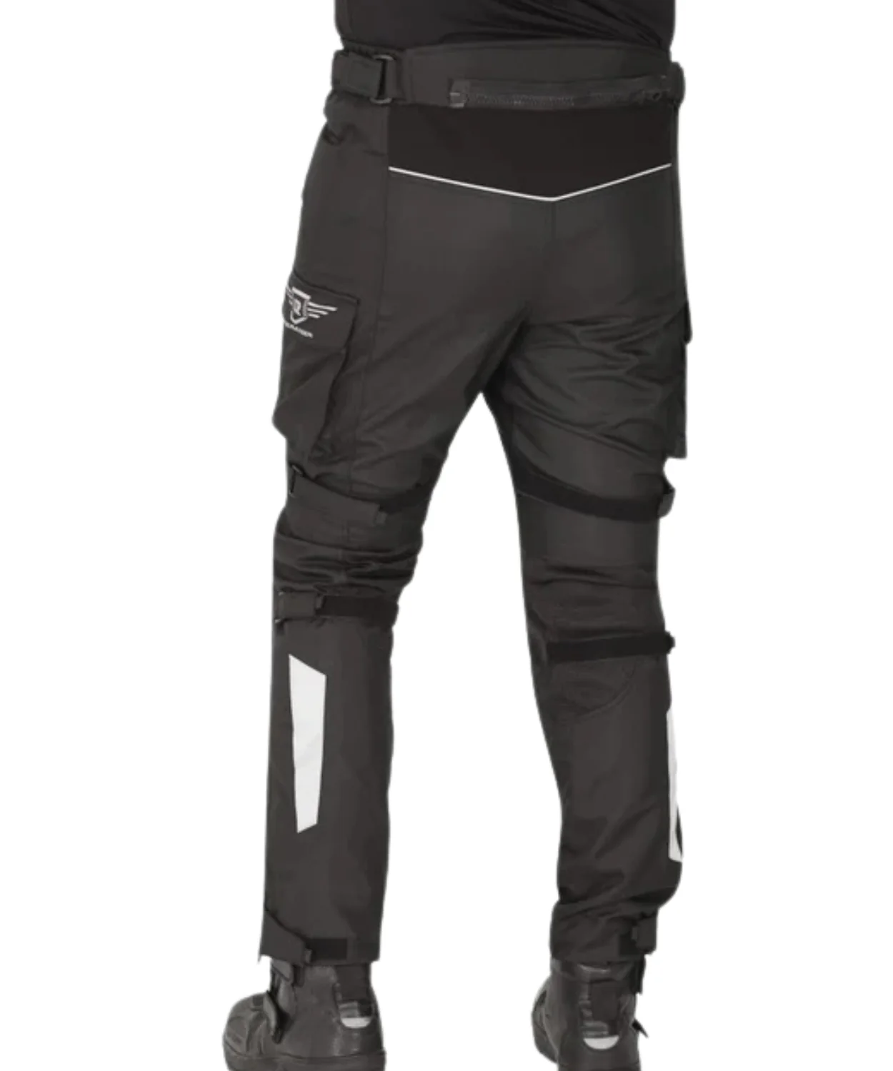 Lone Ranger Trotter Riding Pant with Tail Bone Protector - Black - Image 3
