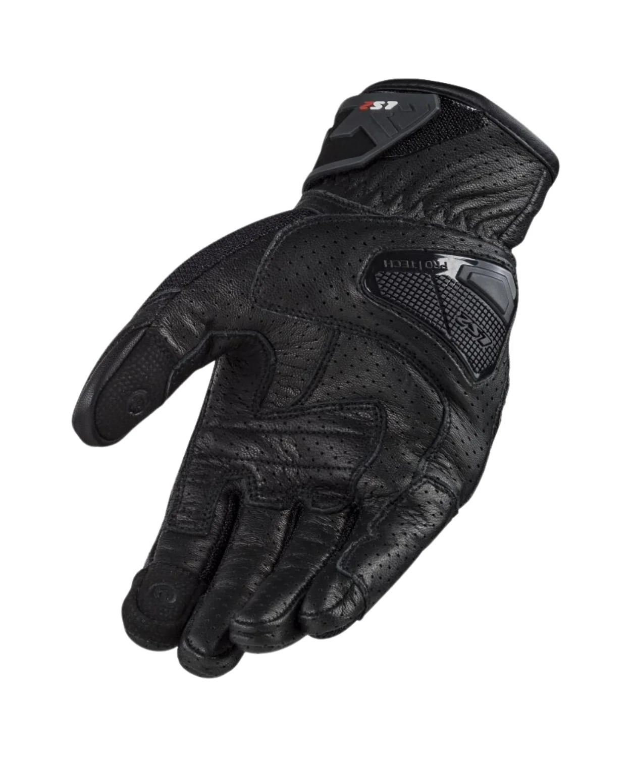 LS2 Air Raptor Riding Gloves - Black - Image 2