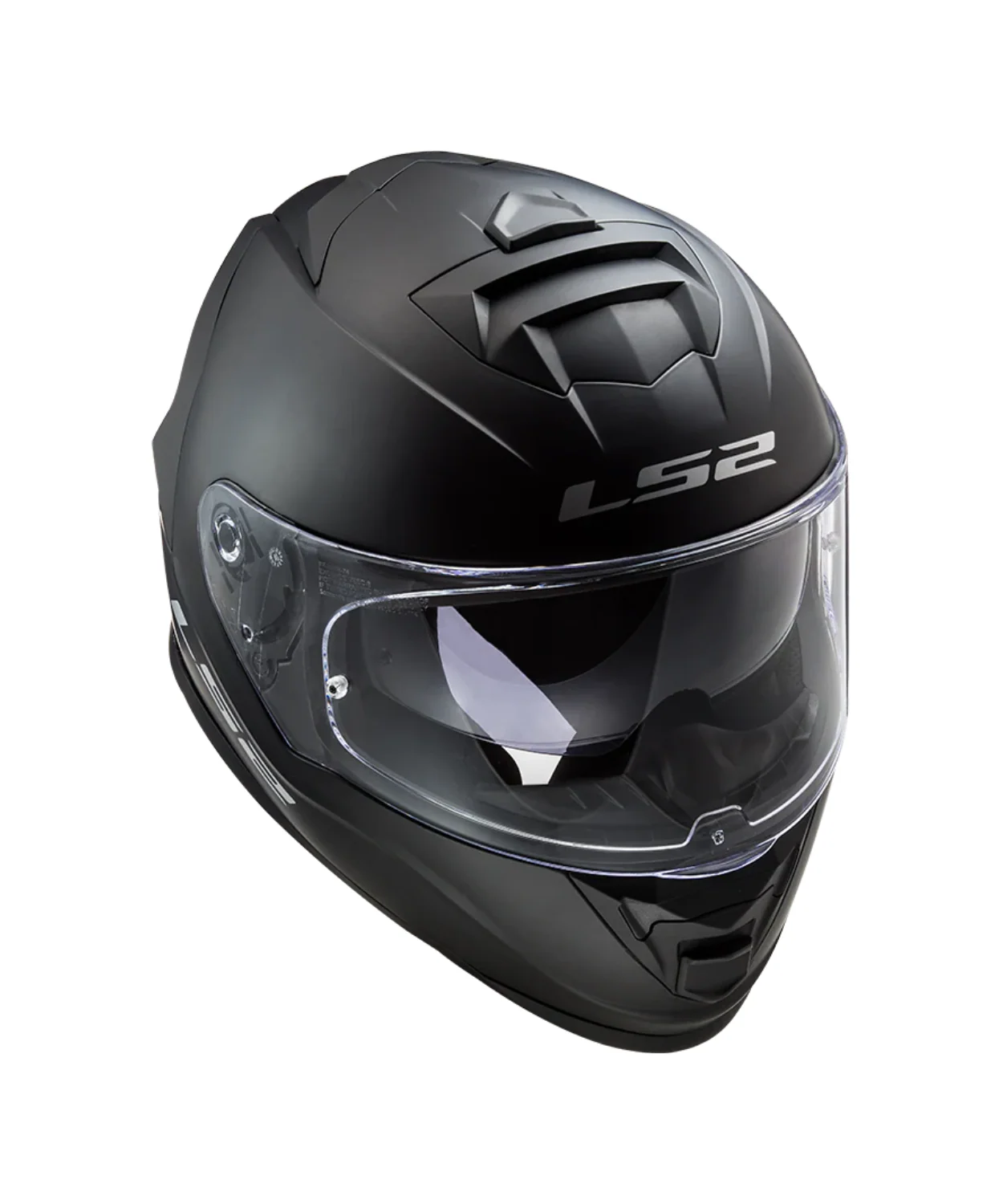 LS2 FF800 Storm II Full Face Helmet - Solid Matt Black - Image 5