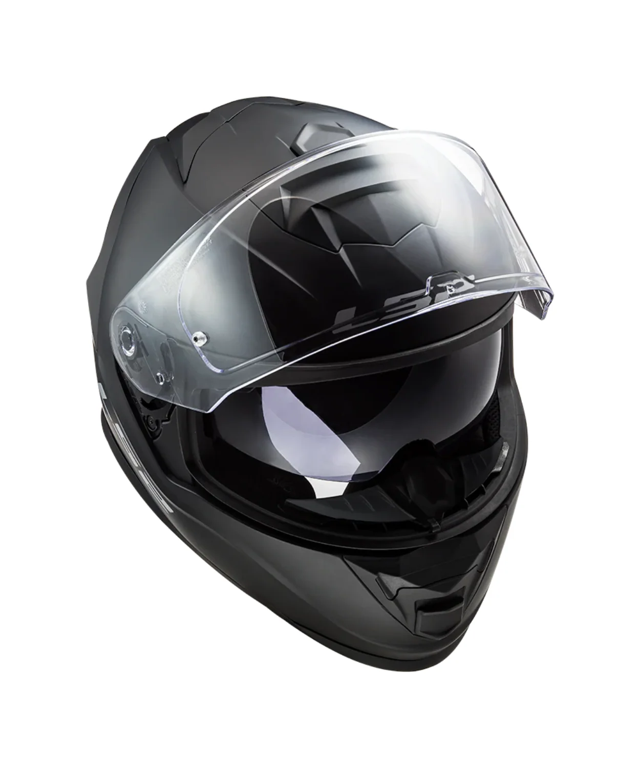 LS2 FF800 Storm II Full Face Helmet - Solid Matt Black - Image 6