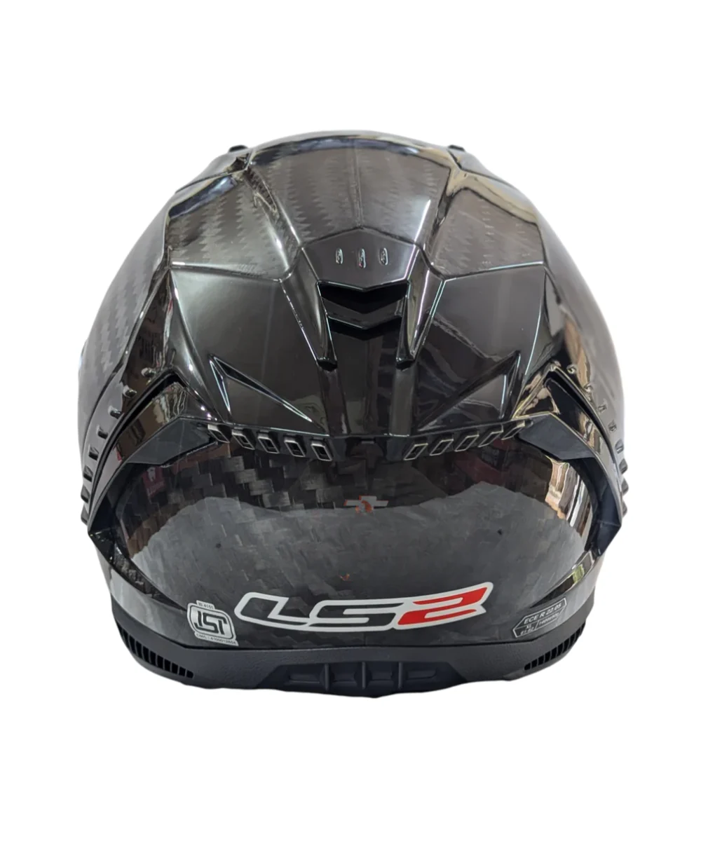 LS2 FF805 Thunder Carbon GP Pro FIM Cirtified Helmet - Gloss Black - Image 5