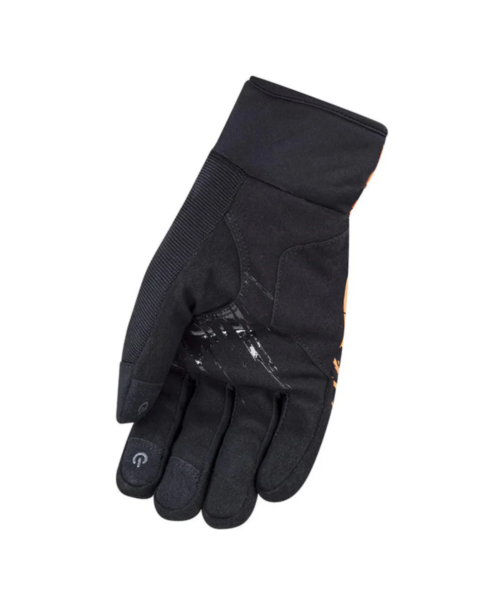LS2 Jetman Riding Gloves - Orange - Image 2