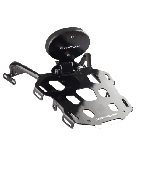 Mad Over Bikes Top Rack with Back Rest for Hero XPulse - Image 4