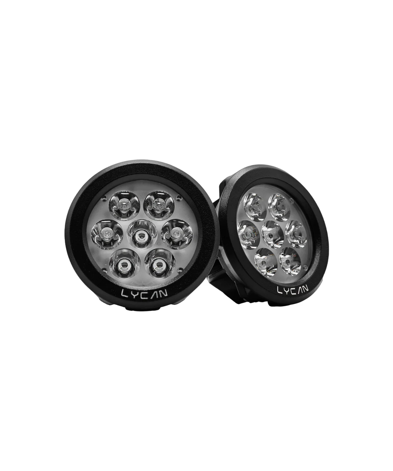 Maddog Lycan 7 Led Auxiliary Light for Motorcycle - Image 2