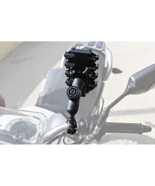 Maddog Mobile Phone Holder with 25W Charger Vibration Damper and Anti Theft Lock - Claw X - Image 7