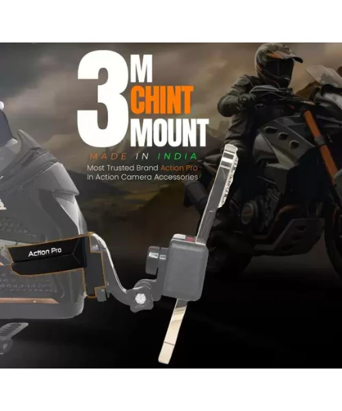 Moto Arch Action Pro Chin Mount with 3M Tape - Image 5