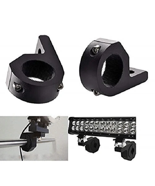HJG Aux Light Clamps - Universal for All Bikes - Pair - Image 3