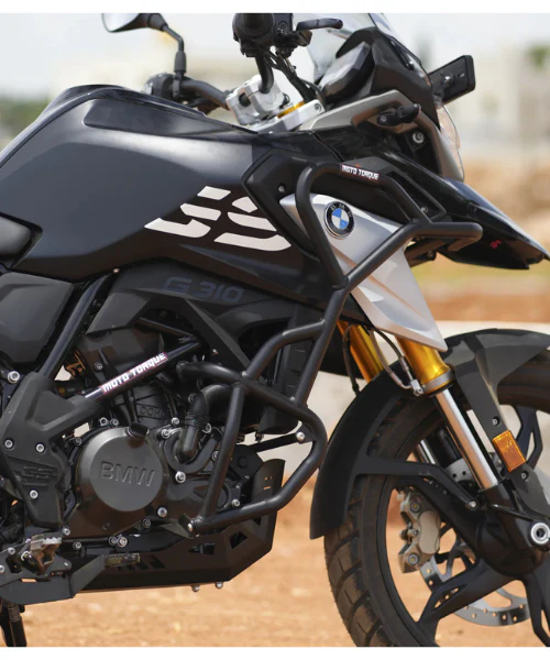Moto Torque Falcone Crash Guard for BMW G310 GS - Black - Image 2