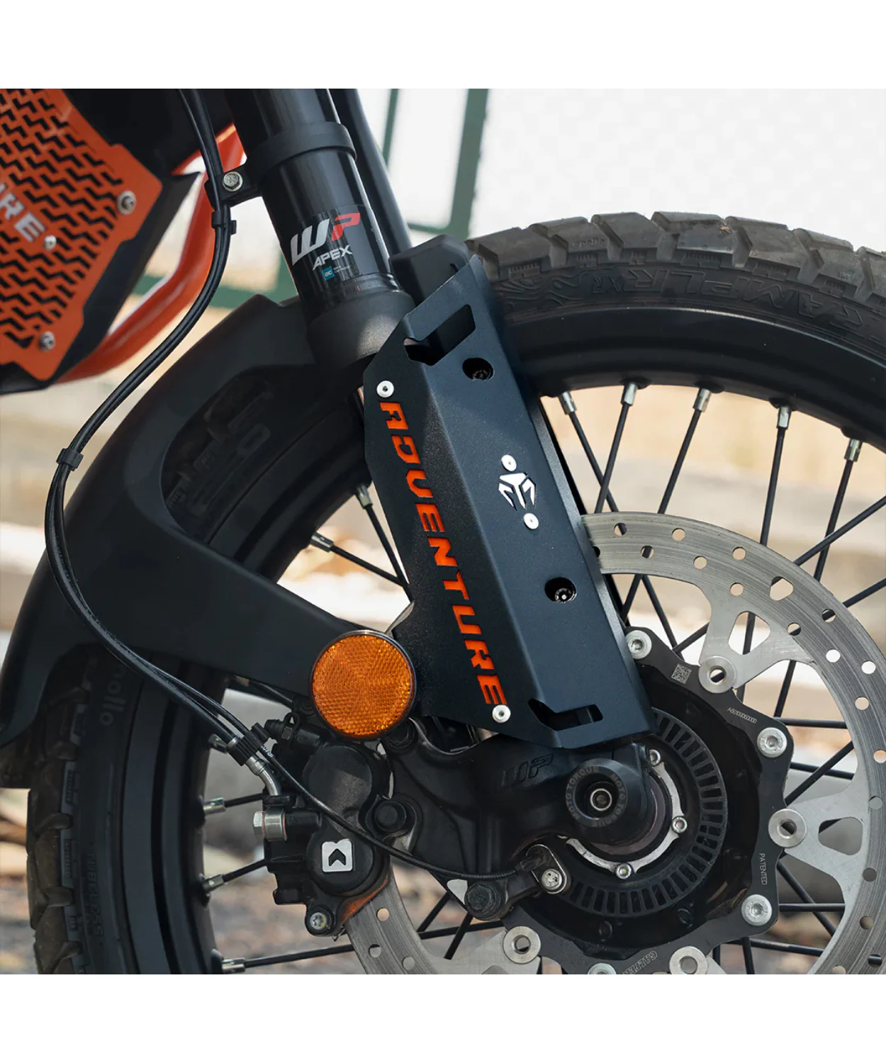 Moto Torque Fork Protectors for KTM 390 Adventure/Adventure X (2025) - Black