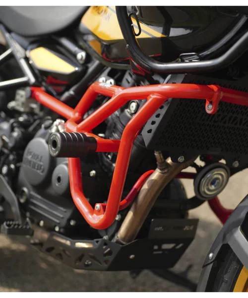 Moto Torque Panther Crash Guard for Himalayan 450 - Red - Image 3