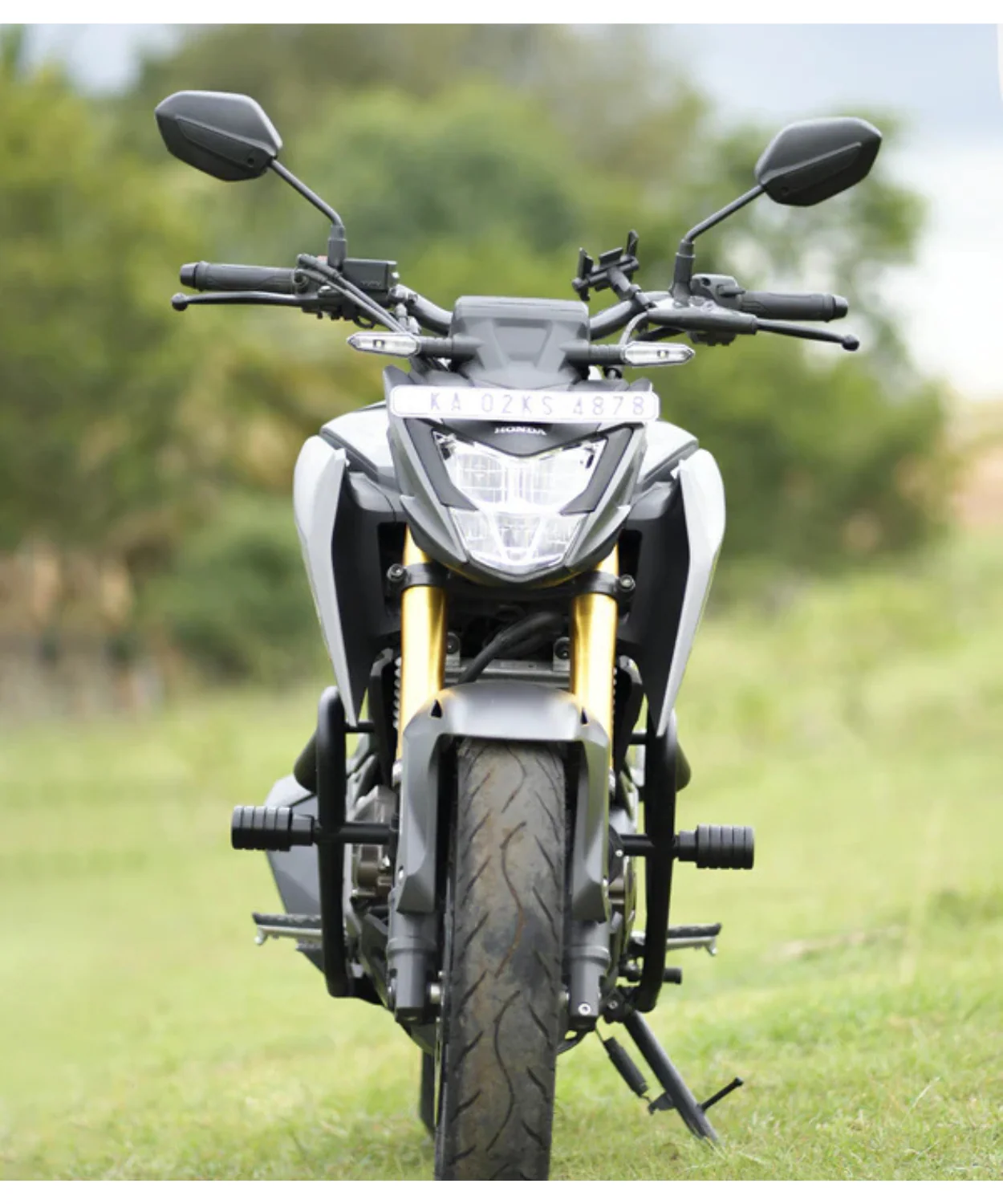Moto Torque Honda CB300 F Crash Guard - Black - Image 3