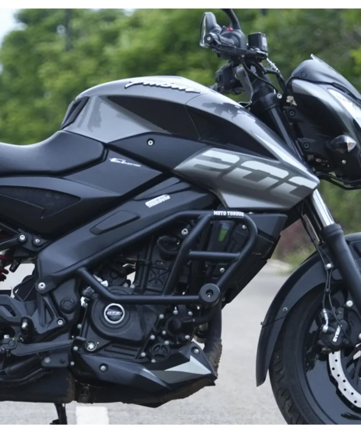 Moto Torque Pulsar NS200 for Crash Guard - Black - Image 3