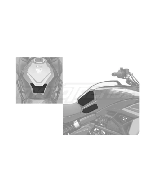 Mototrendz Traction Pads for Kawasaki Versys 650 - Image 3