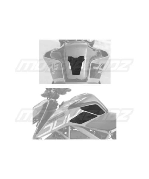Mototrendz Traction Pads for KTM Duke 125 / 200 / 250 / 390 - Image 2