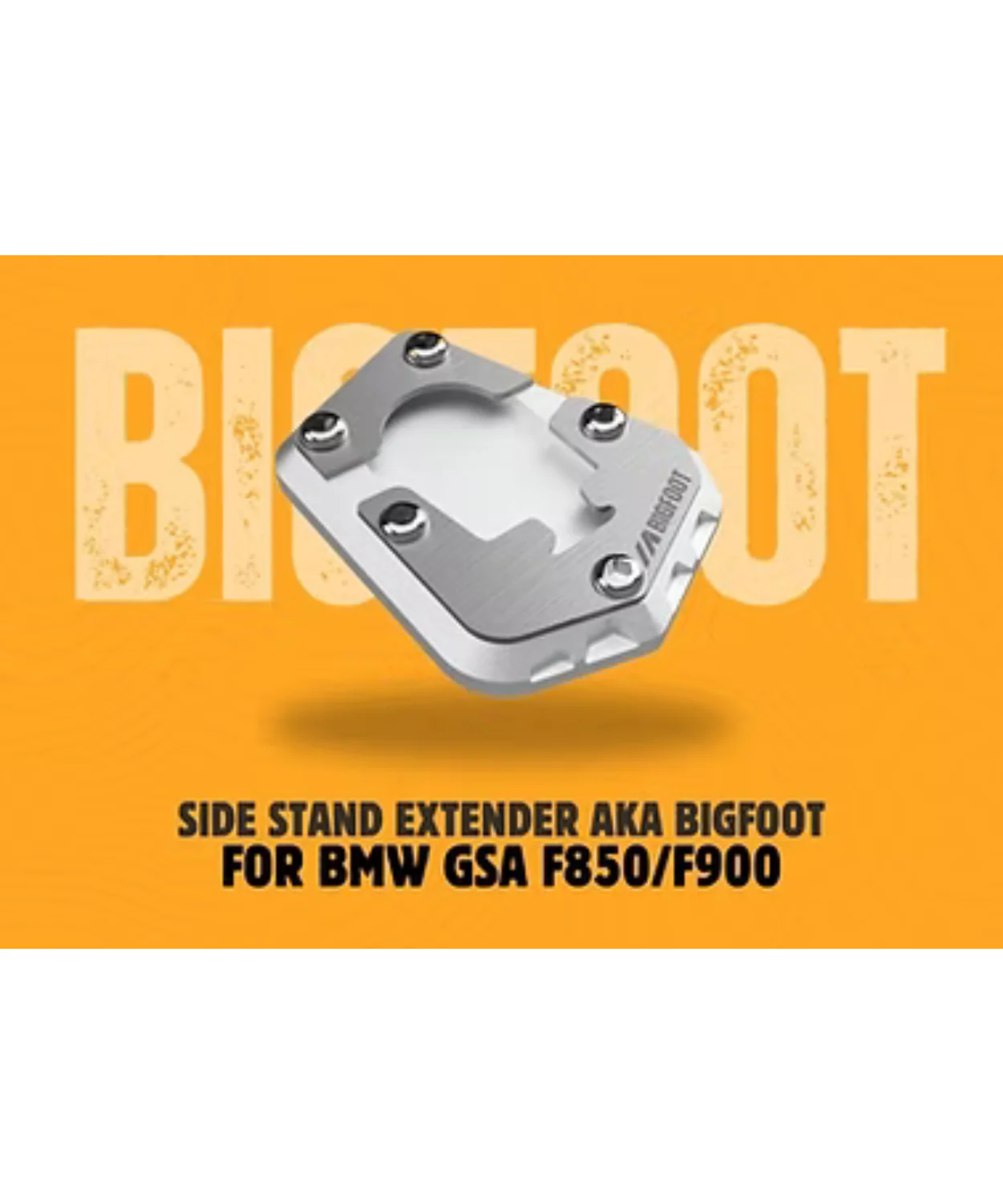 Motoverse Factory Customs Bigfoot Shoe Stand Extender for BMW F800 Gsa / F850gs / F900gsa - MB-BM-F850GS/A - Image 2