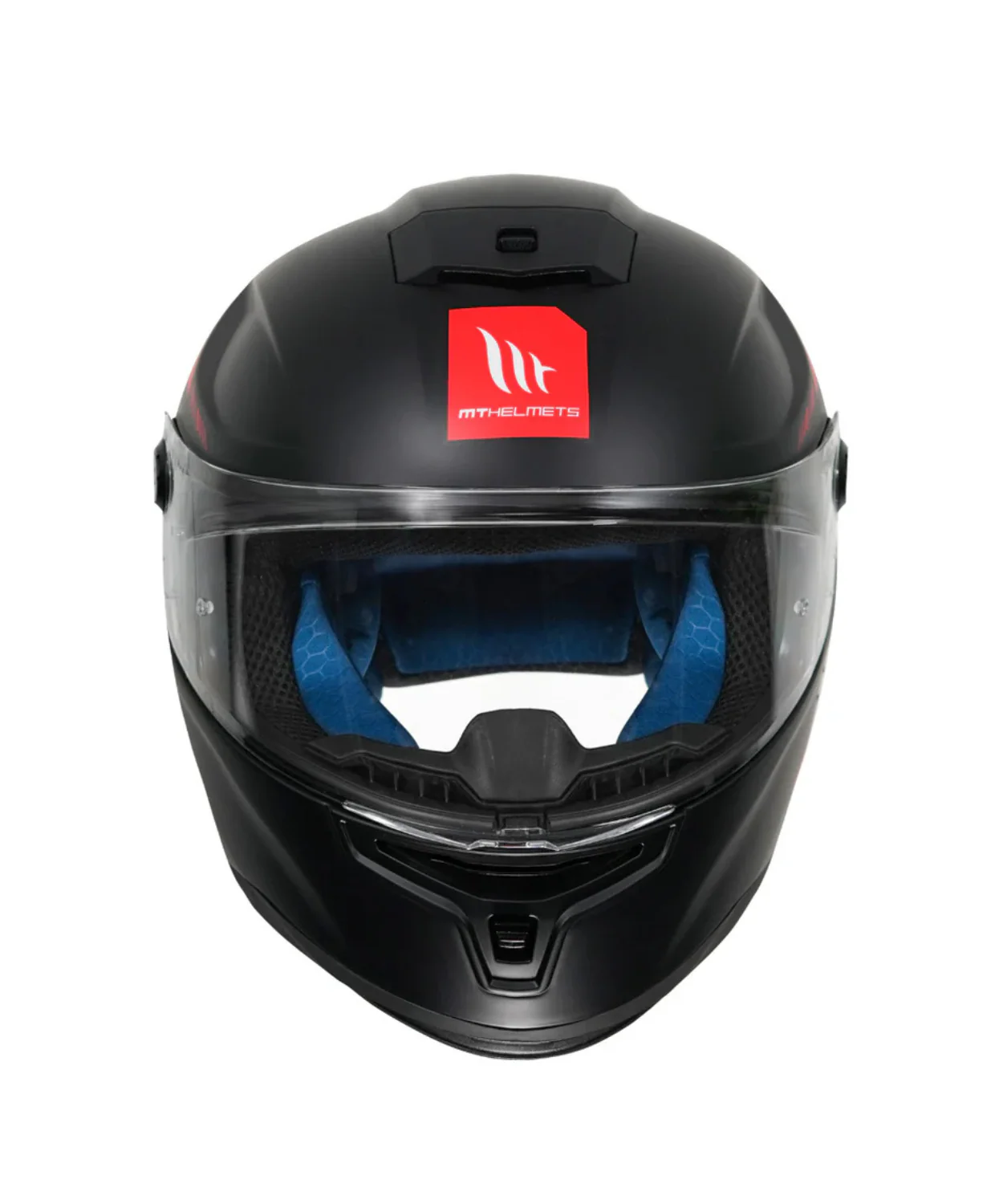 MT Hummer B Solid Helmet - Matt Black - Image 3