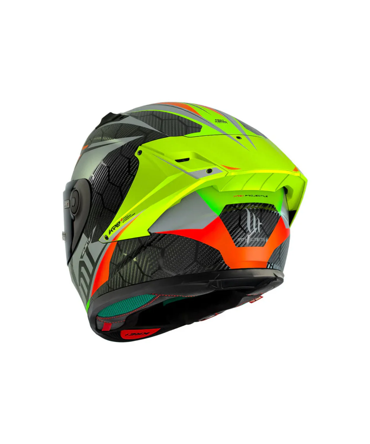 MT Kre Projectile Carbon Fiber Helmet - Multicolour - Image 4