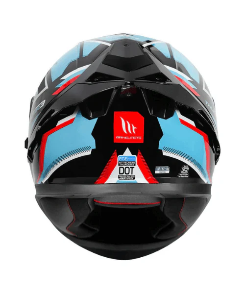 MT Thunder 3 SV Pro Blaze B7 Helmet - Gloss Blue - Image 4