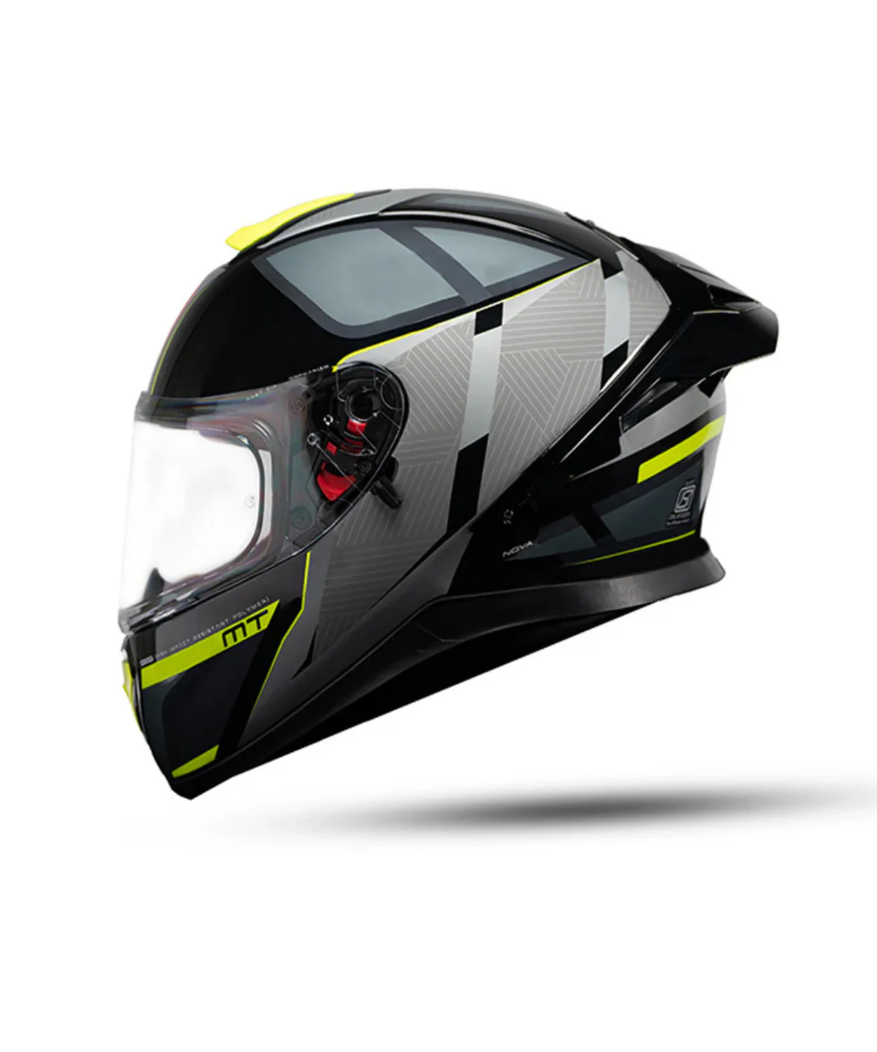 MT Thunder 3 SV Pro Nova B62 Helmet - Matt Black Grey
