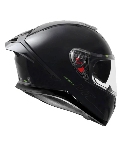 MT Thunder 3 SV Pro Helmet - Solid A1 Gloss Black - Image 2